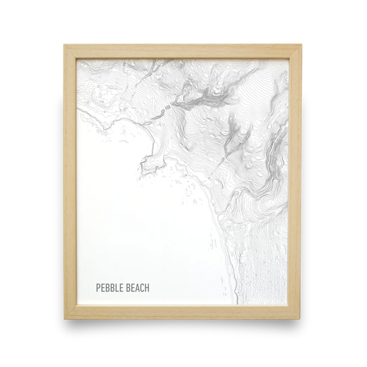 8x10 Pebble Beach Print