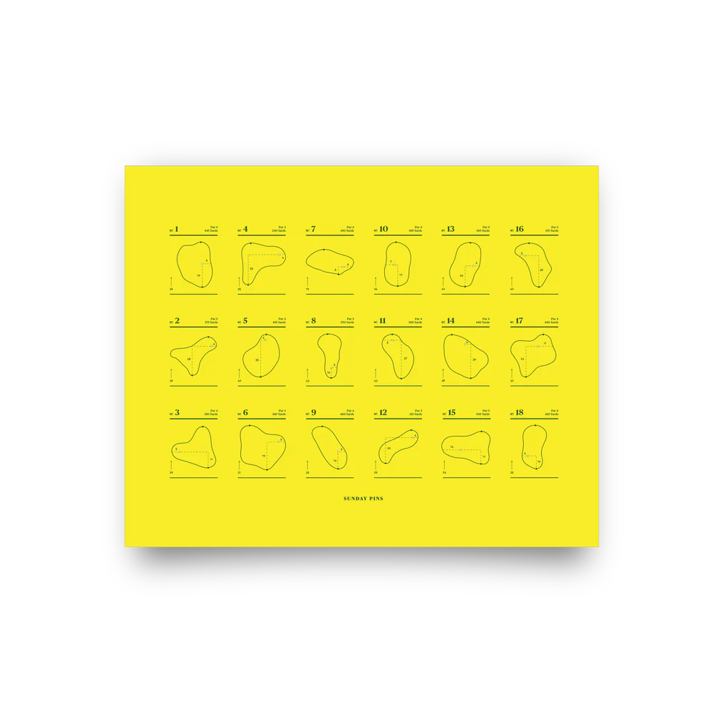 Sunday Pins - 8x10